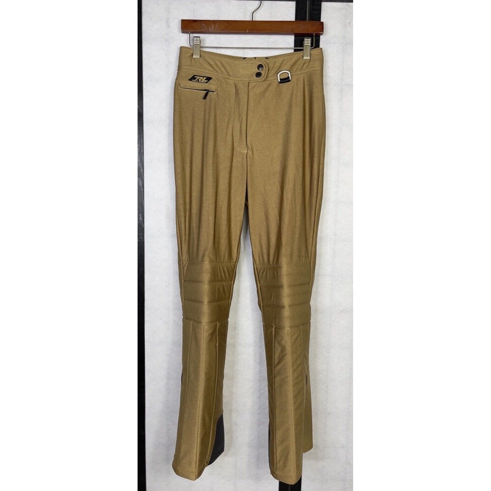 Vintage Ralph Lauren Polo Sports Gold Insulated Pant. Size: 8